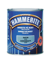Hammerite metallmaling sateng grå 750 ml
